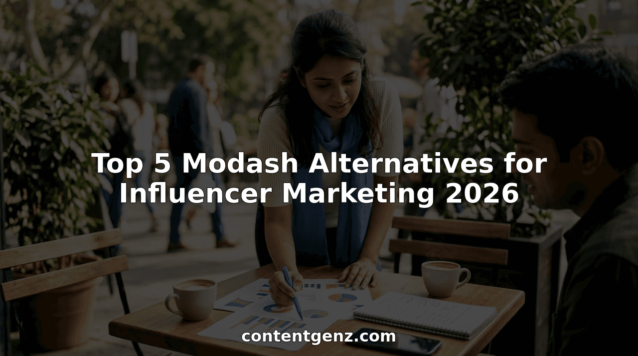 Top 5 Modash Alternatives for Influencer Marketing 2026